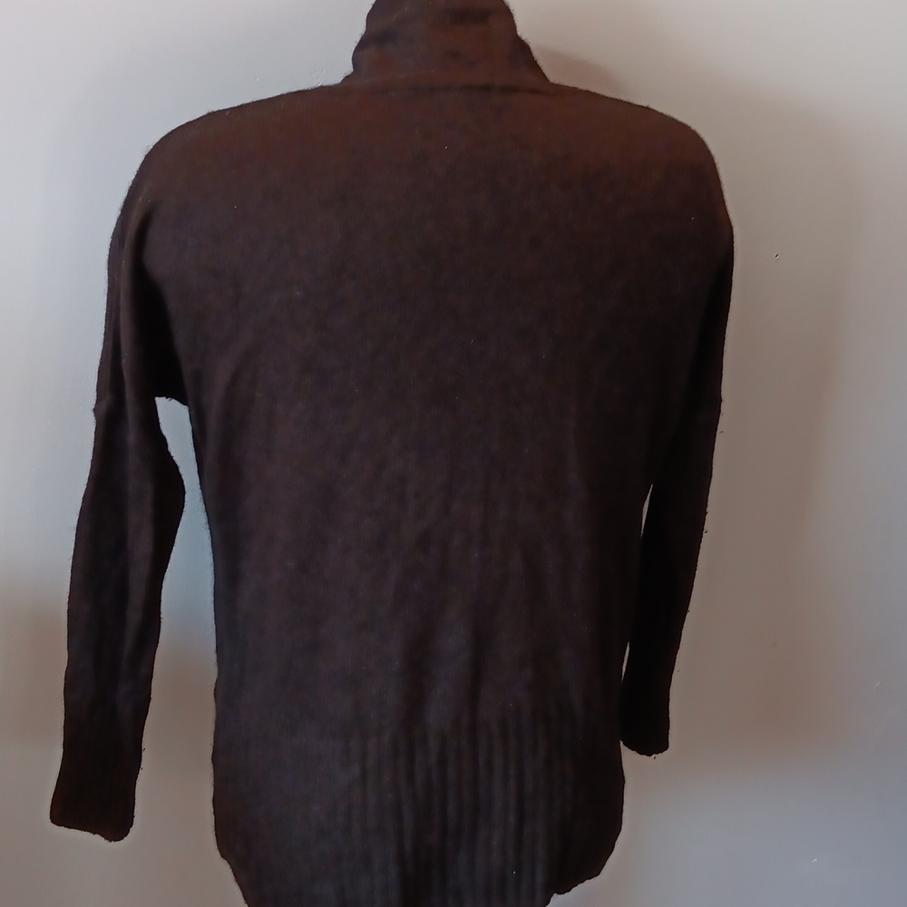 Aritzia Talula cashmere angora black cardigan - Picture 3 of 5